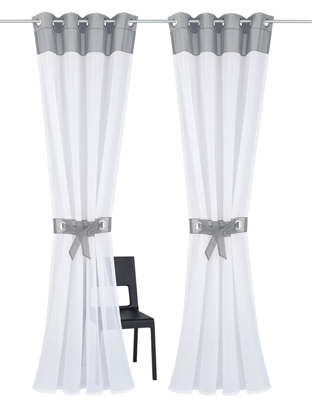 OTTO home Gardine Villars | Grau