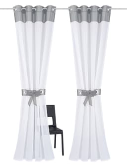 OTTO home Gardine Villars | Grau