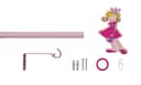 Good Life Gardinenstange Prinzessin | Rosa 2