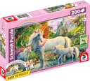 Schmidt Spiele Puzzle Einhornstute mit zwei Fohlen | Mehrfarbig 3