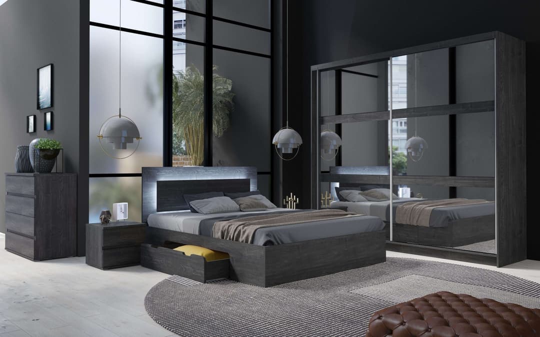 Home affaire Bett PRESSAC | Braun