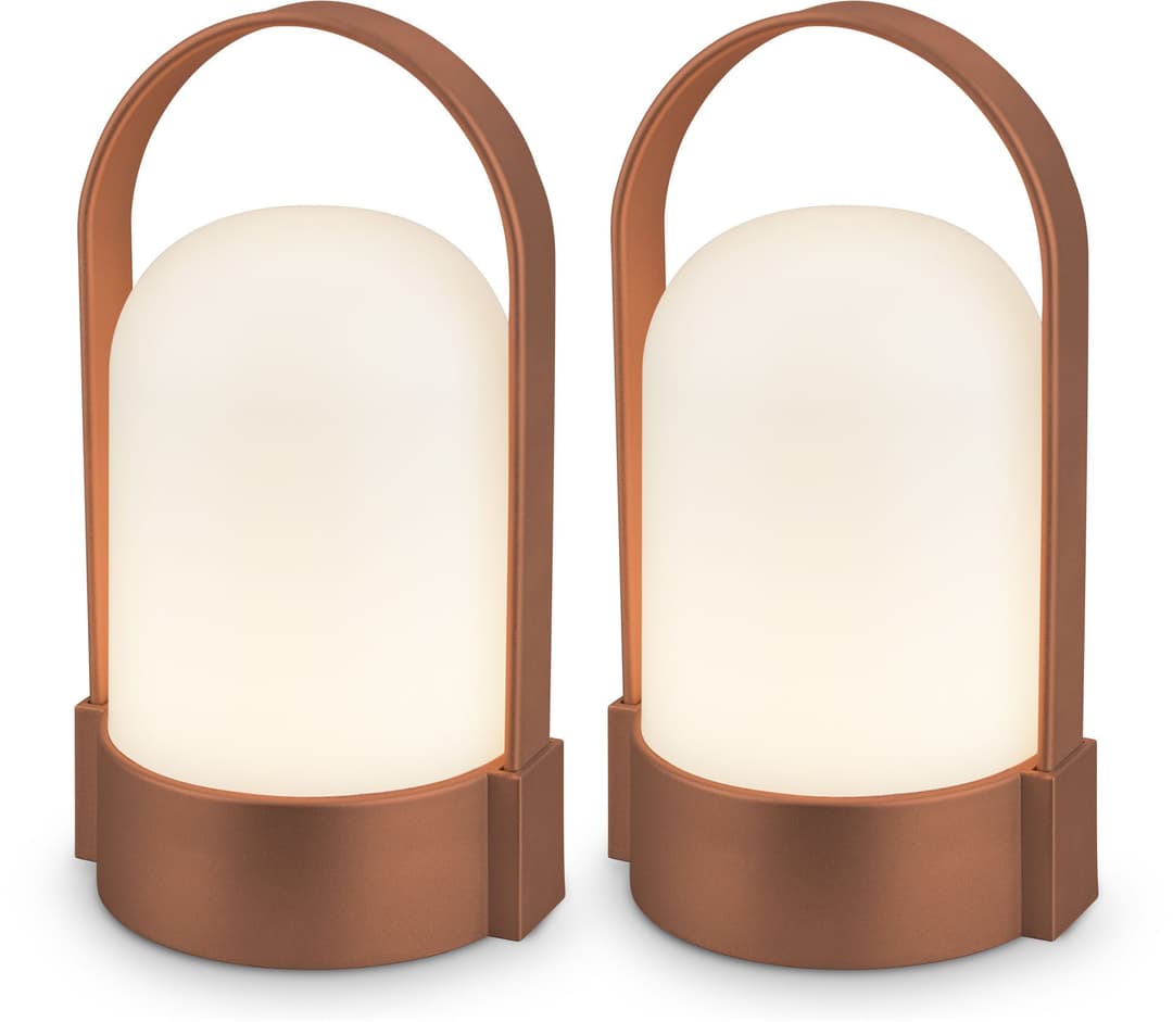 Briloner Leuchten LED Außen-Tischleuchte ASA 7684023 | Braun