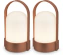 Briloner Leuchten LED Außen-Tischleuchte ASA 7684023 | Braun