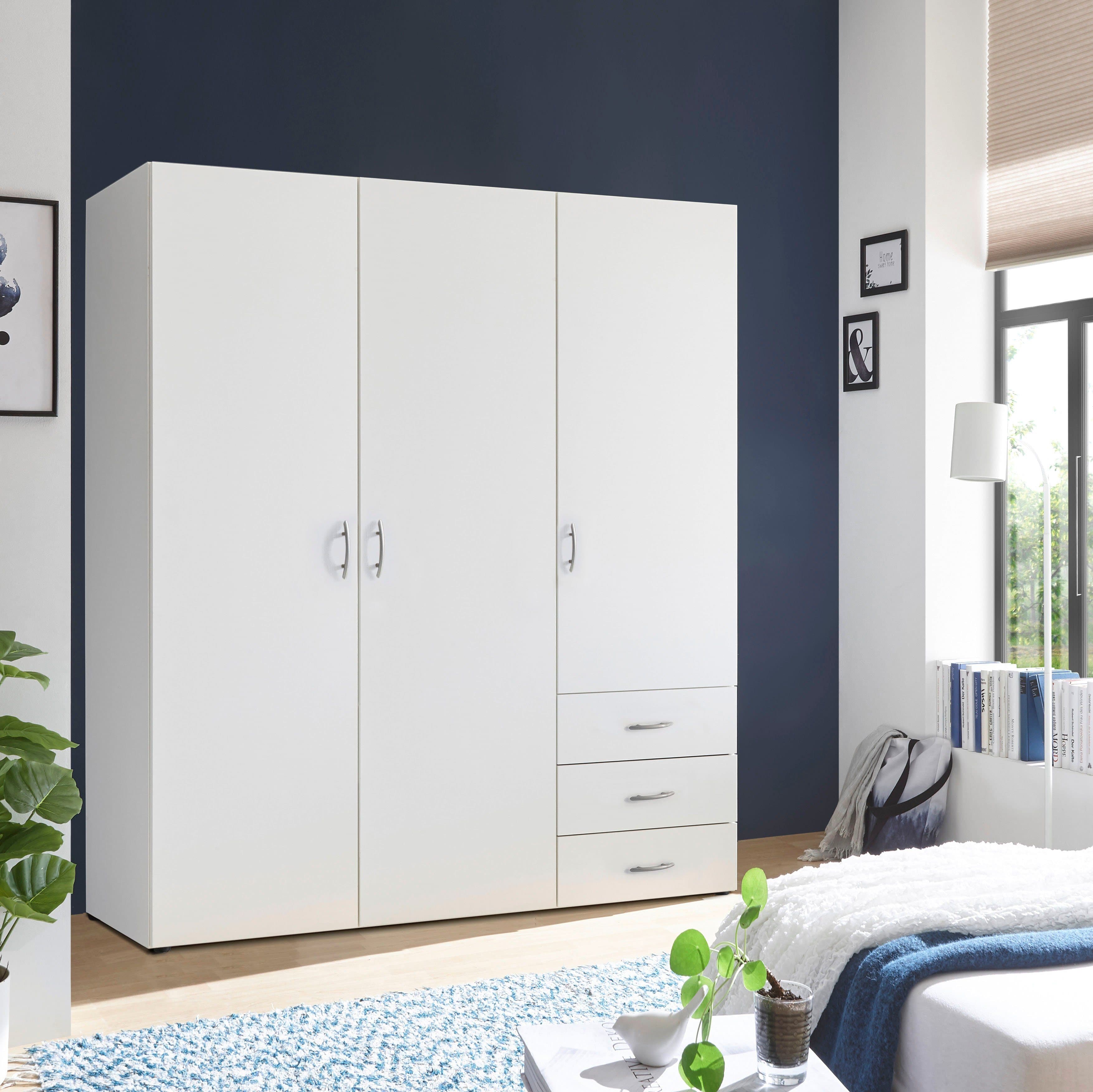 Schlafkontor Drehtürenschrank Harry | Weiß
