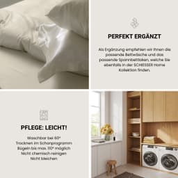 Schiesser Kissenhülle Ella | Beige