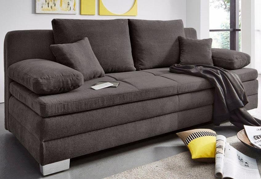 Jockenhöfer Gruppe Schlafsofa Lindau | Grau