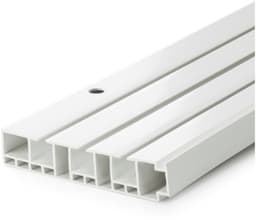 SN DECO GROUP Gardinenschiene Vorhangschiene SH (3) | Weiß