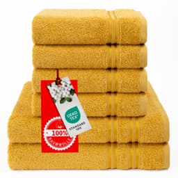 HAMMETEX Handtuch Set | Gelb
