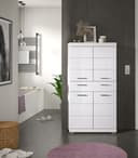 welltime Midischrank SIENA | Weiß 2