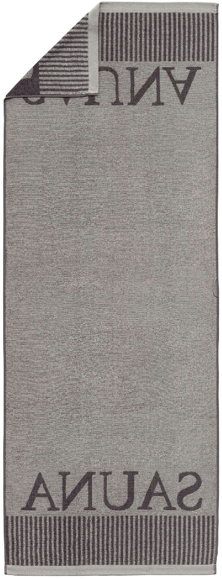 Schiesser Saunatuch Rom | Grau
