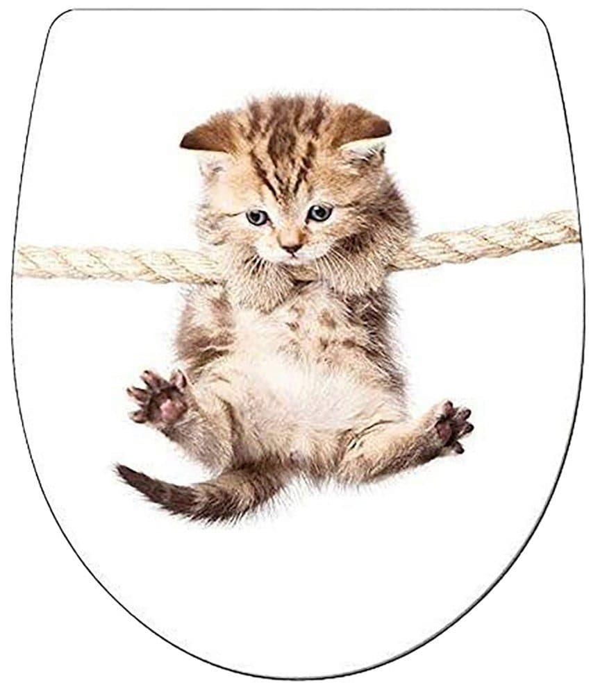 ADOB WC-Sitz Cat | Mehrfarbig