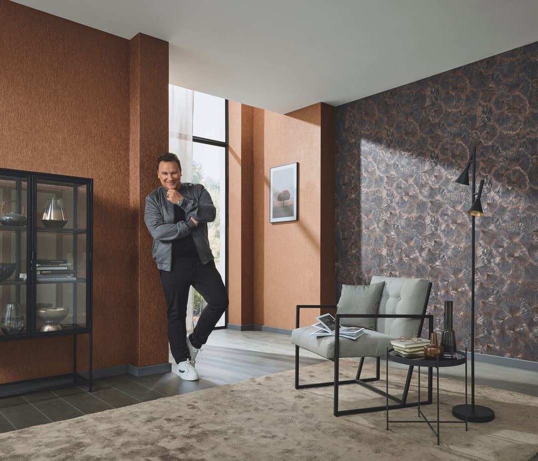 Fashion for walls Vliestapete Shine | Grau