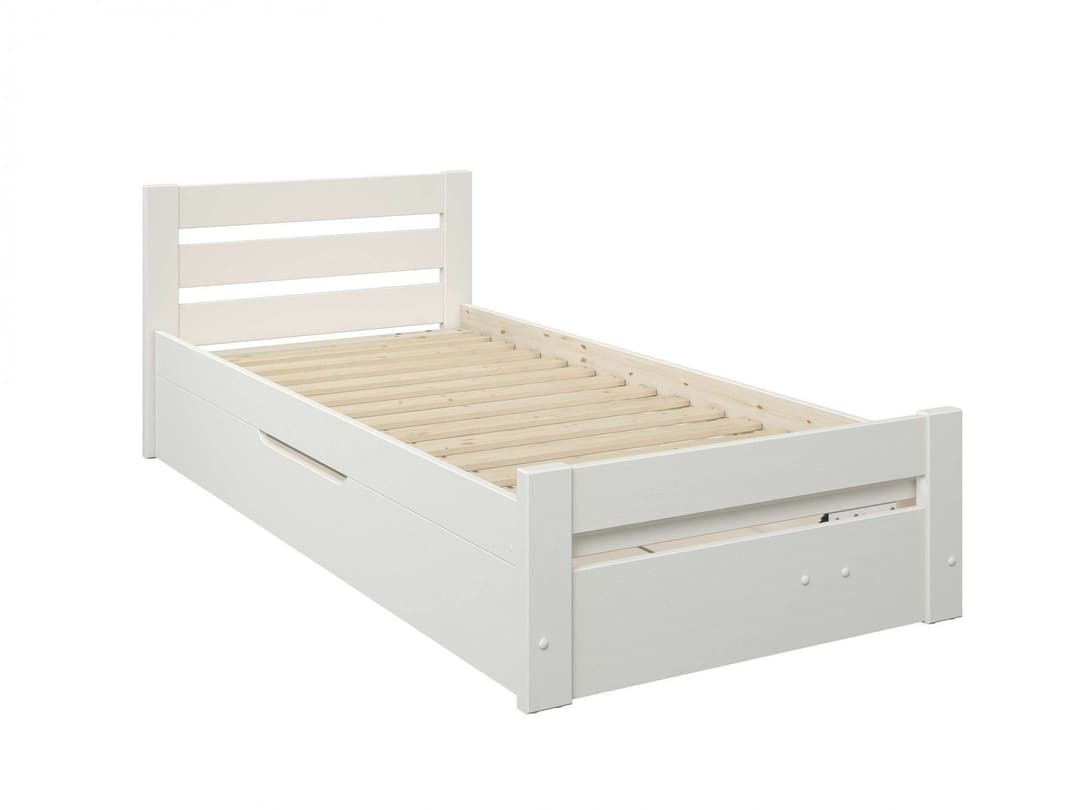 OTTO home Massivholzbett GODJE | Weiß