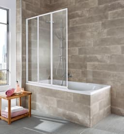 welltime Badewannenaufsatz Nassau | Weiß