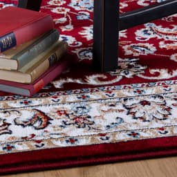 Obsession Teppich Isfahan 741 | Rot