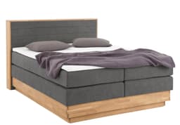 Home affaire Boxspringbett Cavan | Grau