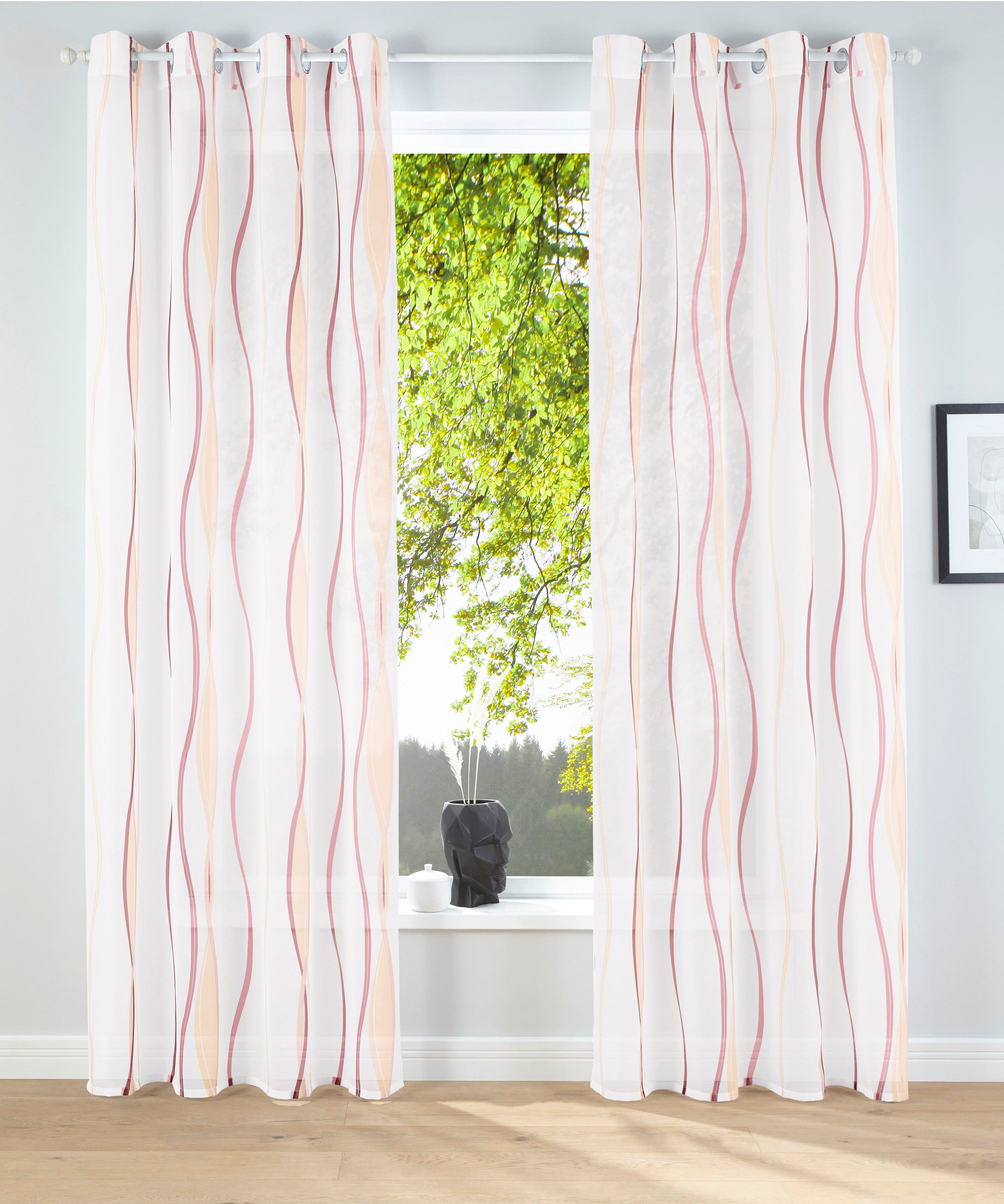 OTTO home Gardine Dimona | Beige
