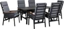 KONIFERA Garten-Essgruppe Edessa Komfort | Grau 3