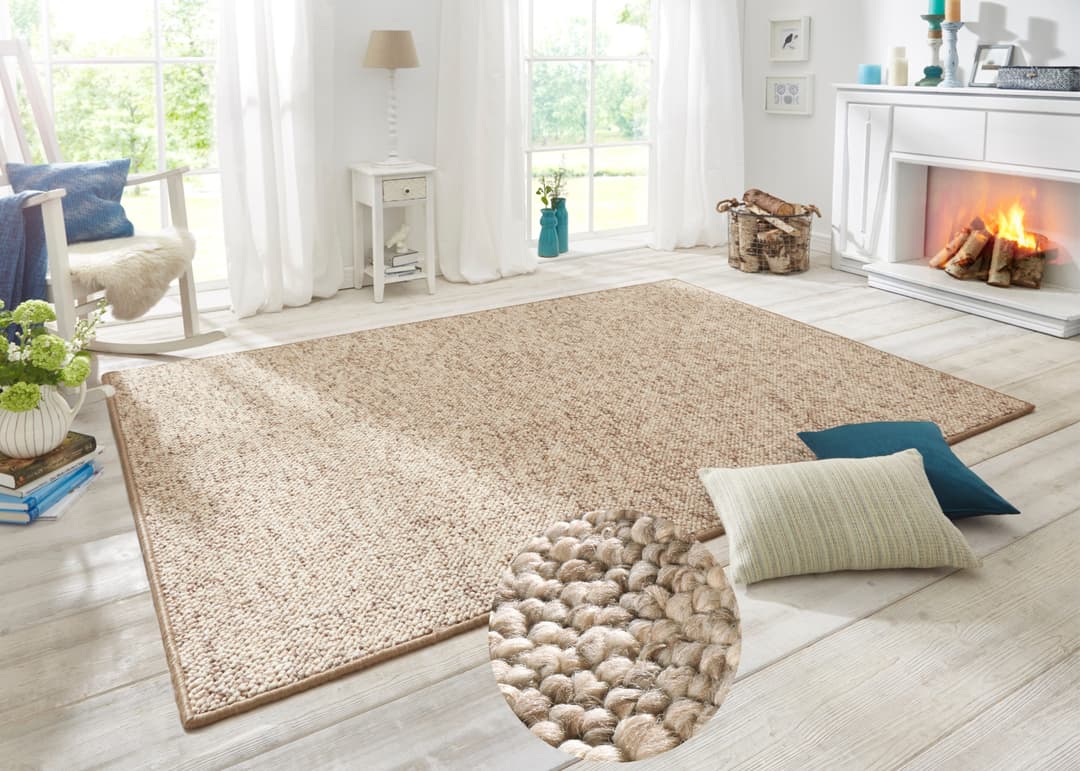 HANSE Home Teppich Wolly 2 | Beige