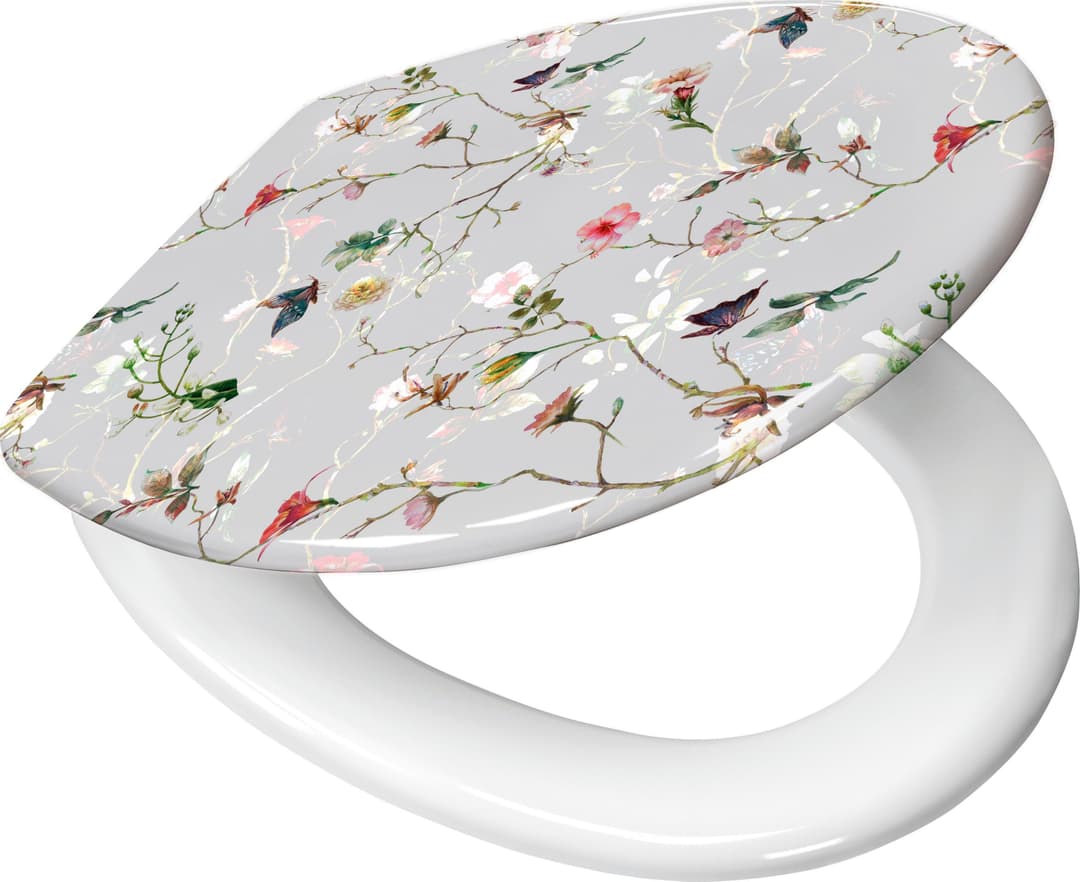 Kleine Wolke WC-Sitz Flores | Mehrfarbig