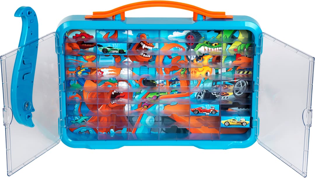 Klein Sammelkoffer Sammelvitrine | Blau