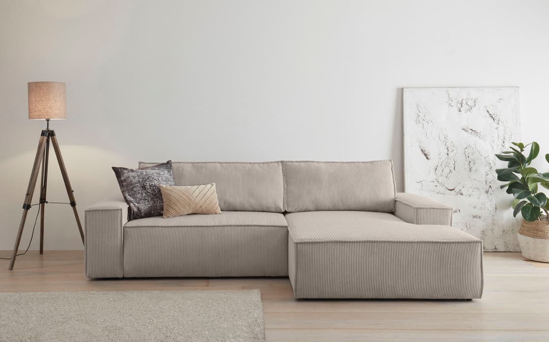 Home affaire Ecksofa SHERWOOD | Beige