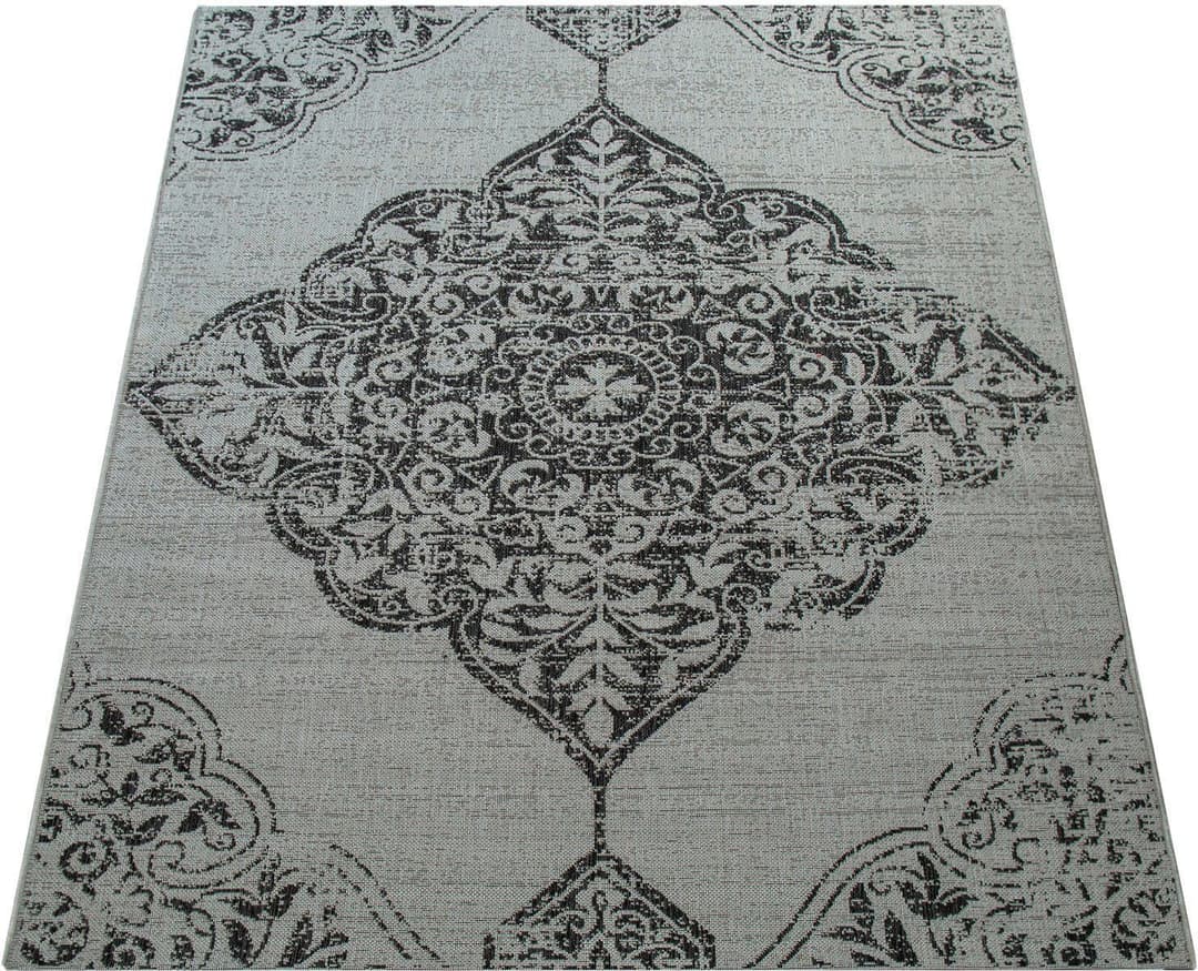 Paco Home Teppich Coco 202 | Grau
