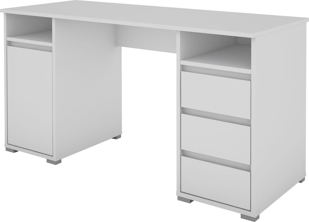 byLIVING Schreibtisch Lobo | Weiß