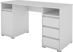 byLIVING Schreibtisch Lobo | Weiß