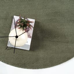 the carpet Teppich Relax | Grün