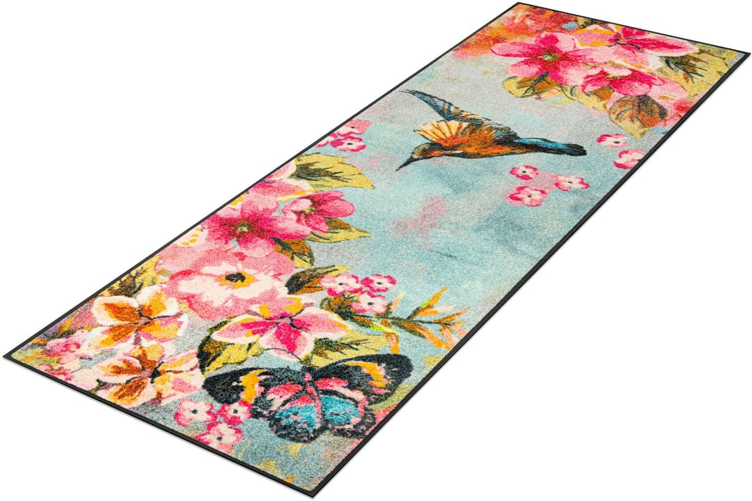 wash+dry by Kleen-Tex Läufer Bloomibri | Mehrfarbig