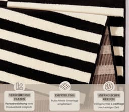 HANSE Home Teppich Panel | Schwarz