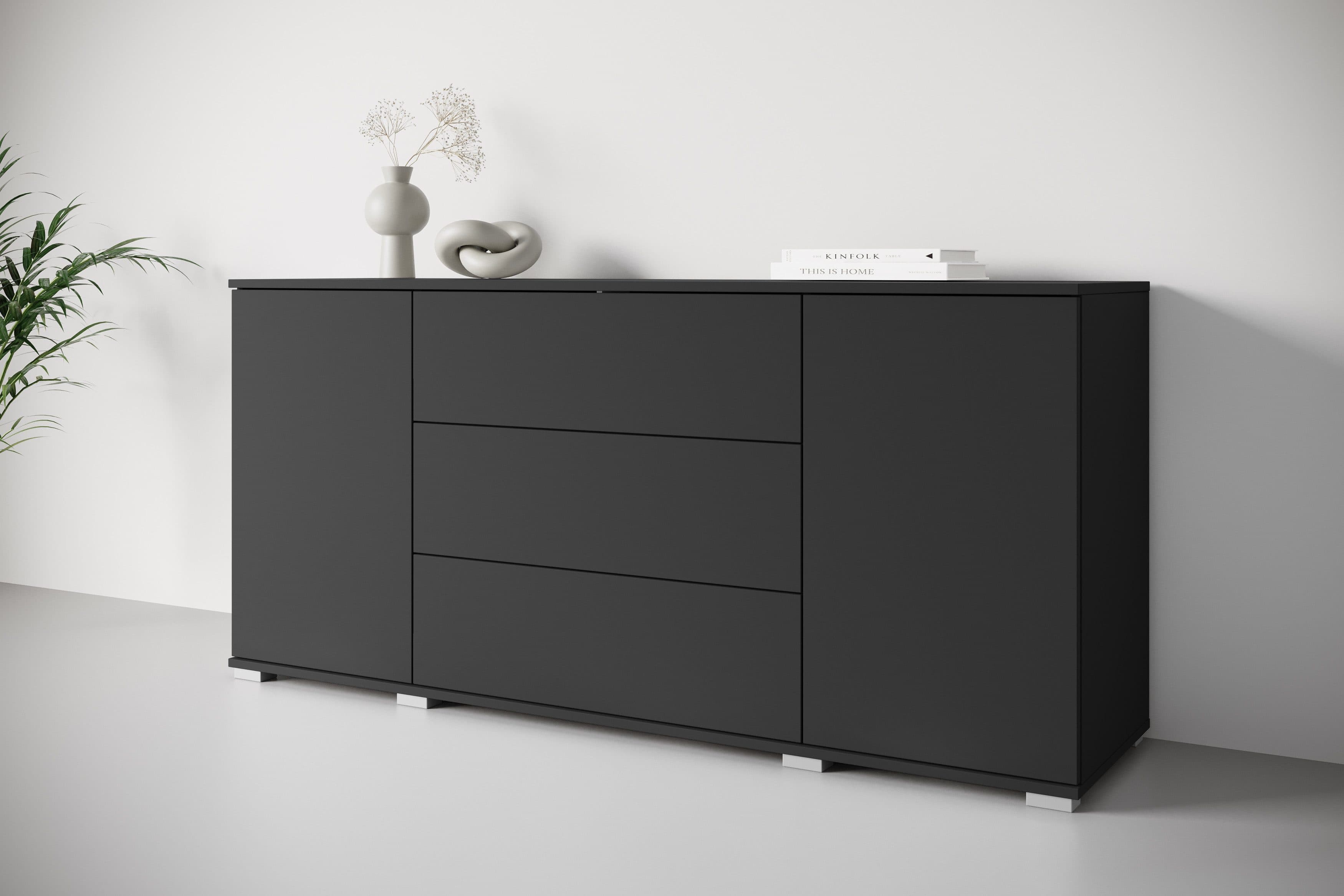 OTTO home Sideboard Kenia | Schwarz