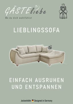 Jockenhöfer Gruppe Ecksofa Genua | Grau