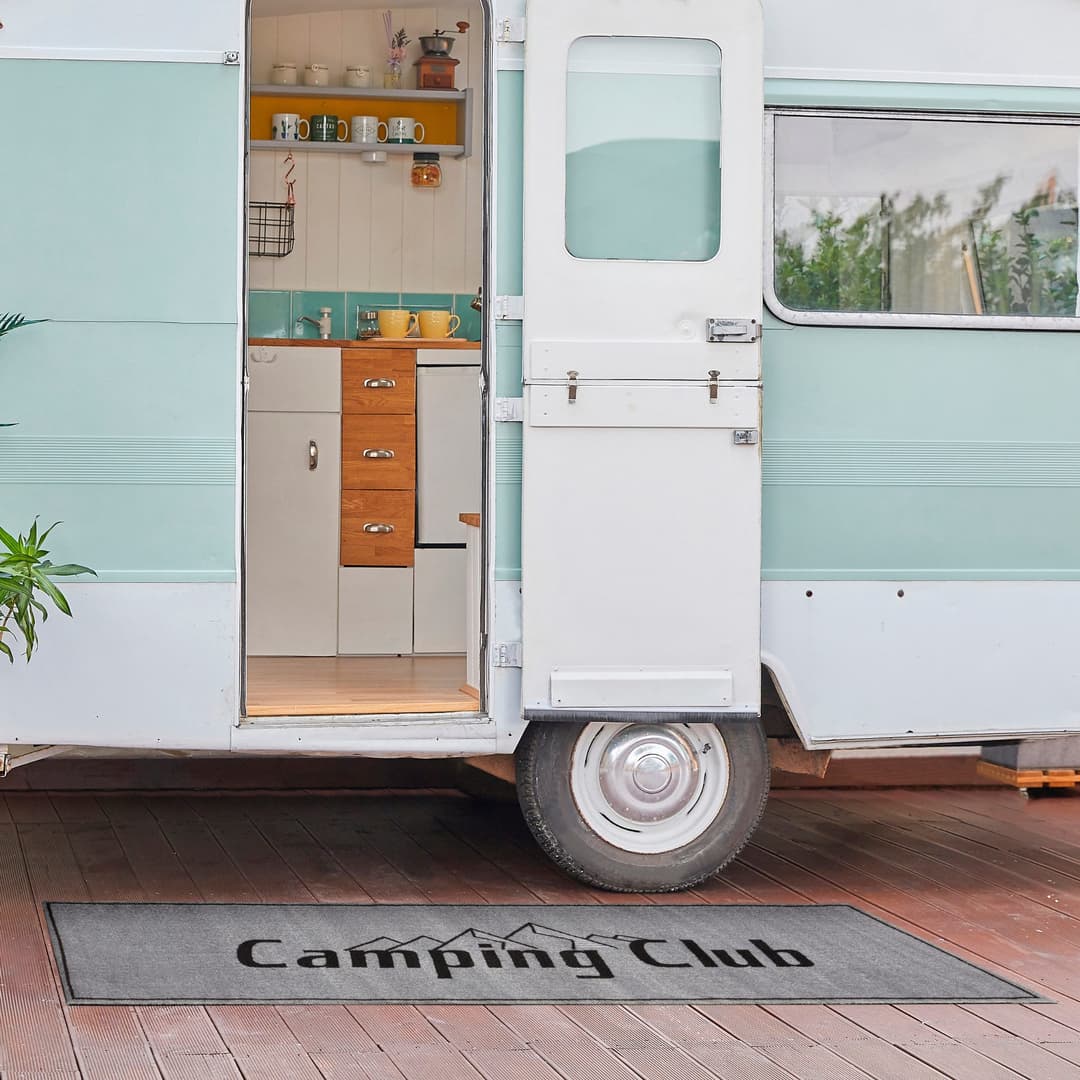 OTTO home Läufer Camping | Grau
