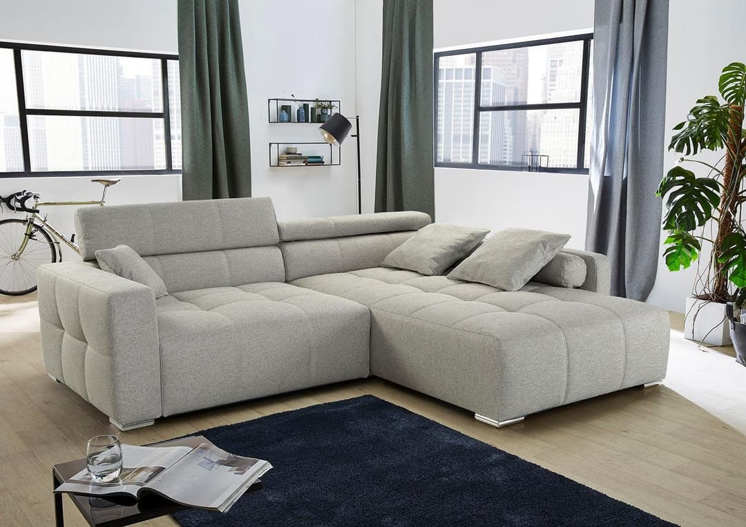 Jockenhöfer Gruppe Ecksofa Salerno | Beige