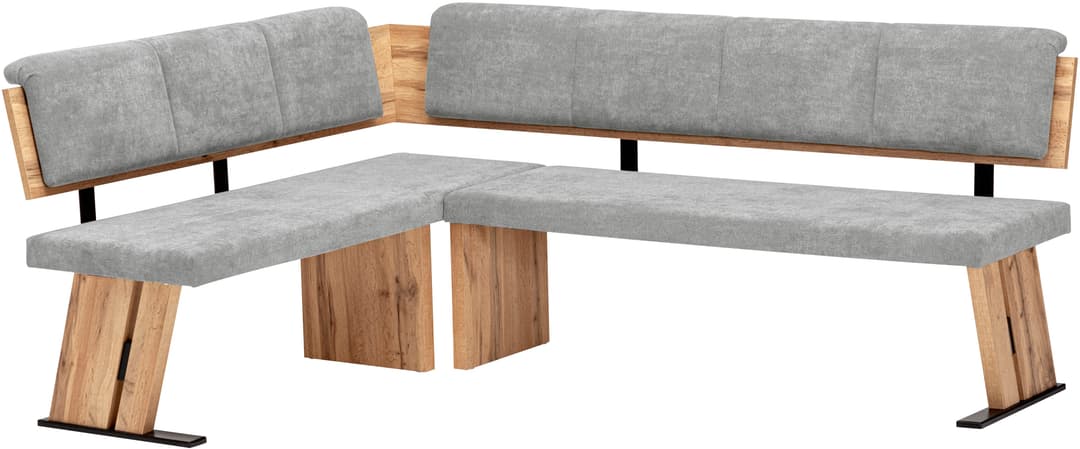 massivline&more Eckbank Kristin | Grau