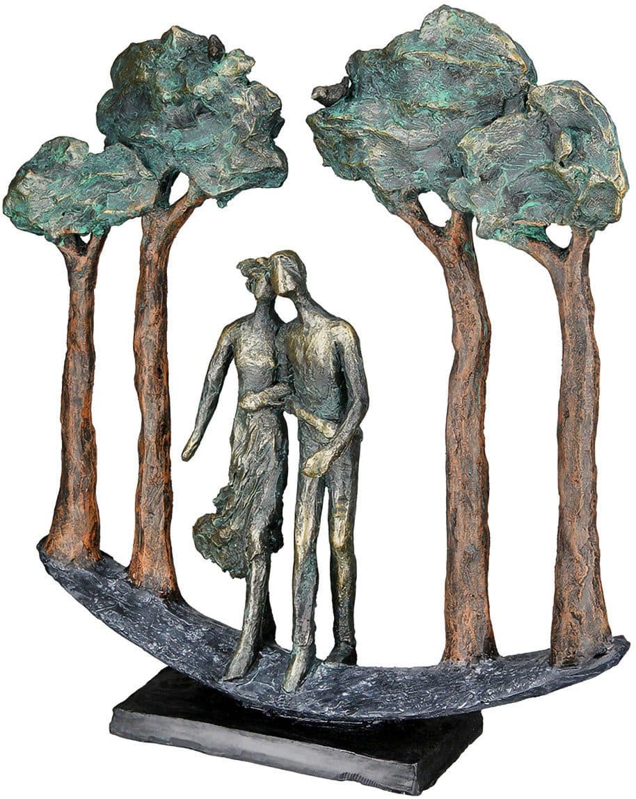 Casablanca by Gilde Dekofigur Skulptur "Under Trees" | Bronze
