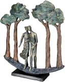 Casablanca by Gilde Dekofigur Skulptur "Under Trees" | Bronze 2