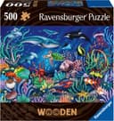 Ravensburger Puzzle Wooden, Unten im Meer | Mehrfarbig