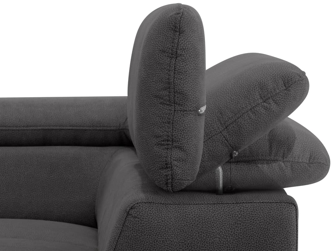 Home affaire Wohnlandschaft Alberto U-Form | Grau
