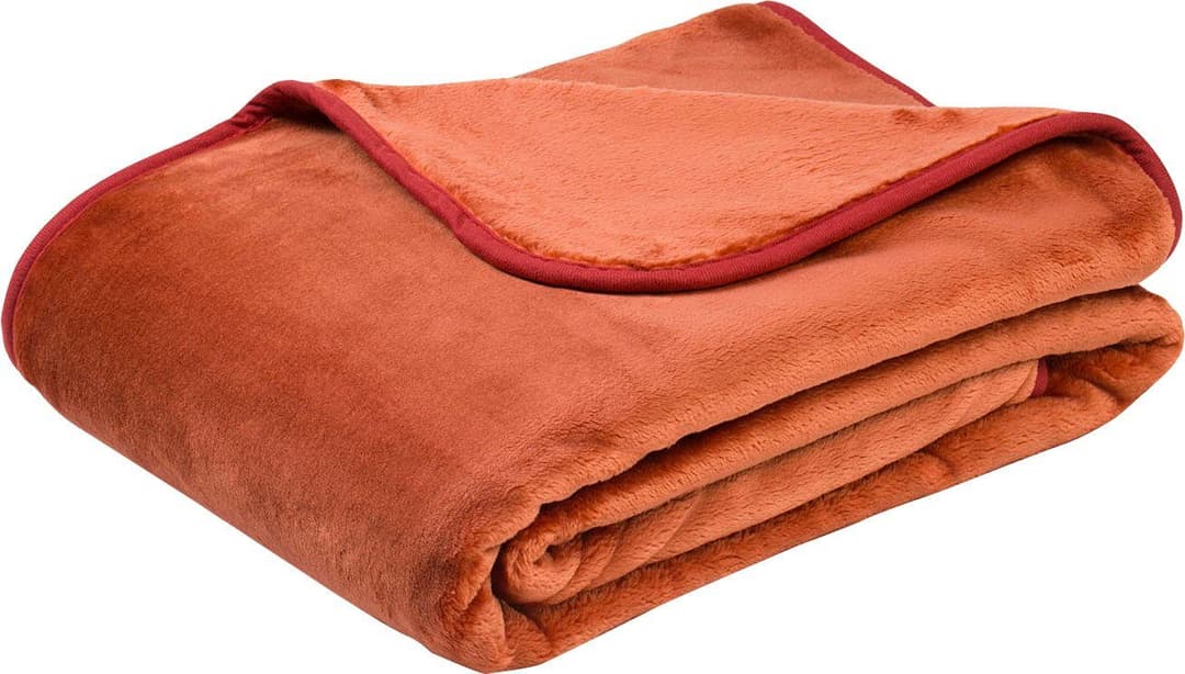Wohndecke Premium Cashmere Feeling | Orange
