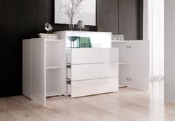 Home affaire Sideboard URBAN III | Weiß