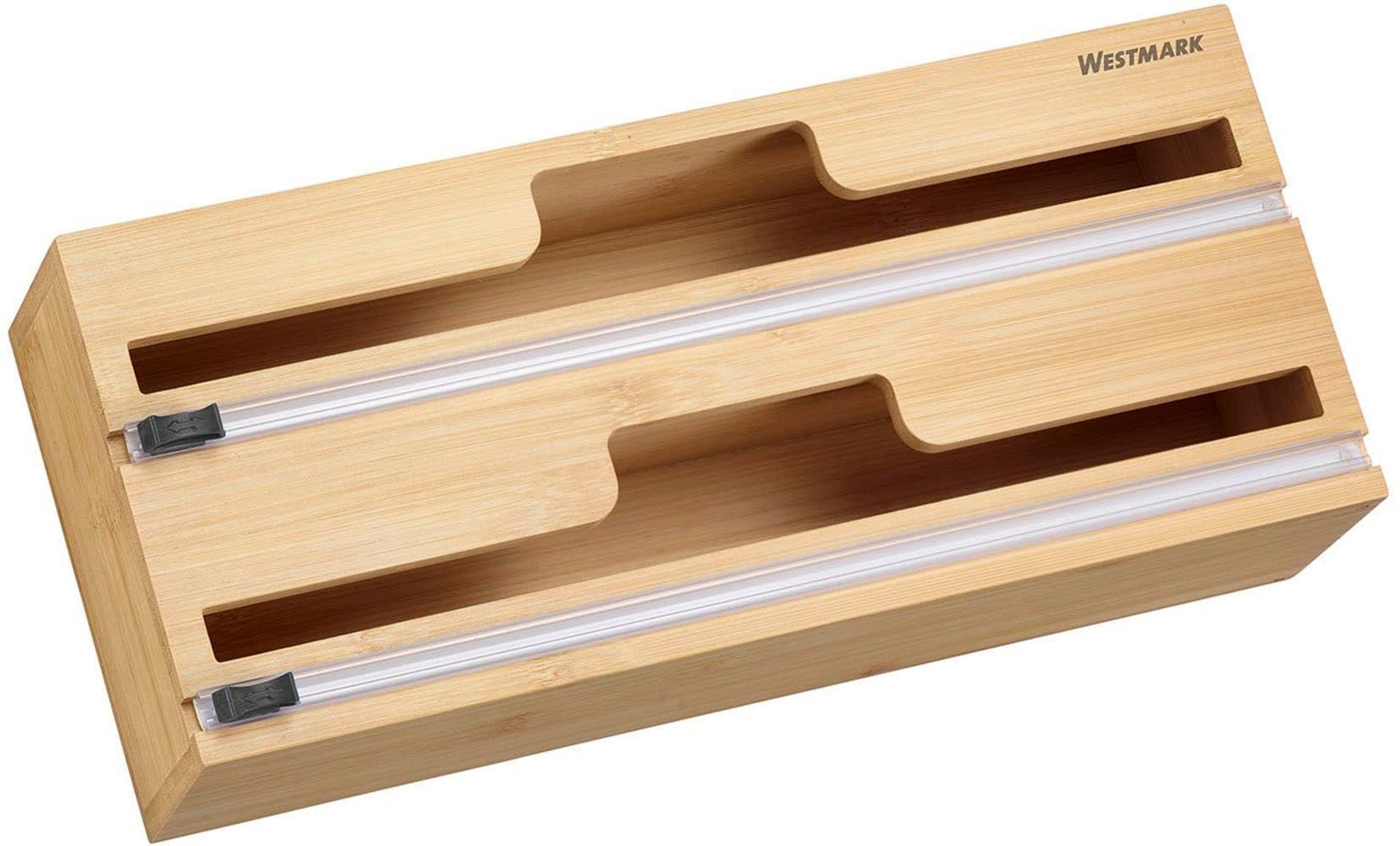 WESTMARK Folienspender | Holztöne