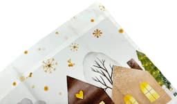 OTTO home Scheibengardine Noel | Mehrfarbig