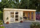 KONIFERA Gartenhaus Acrux | Holztöne