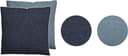 Biberna Kissenbezug Hermal Flanell | Blau 5