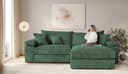 home affaire Ecksofa Soft&Cosy XXL L-Form | Grün 2