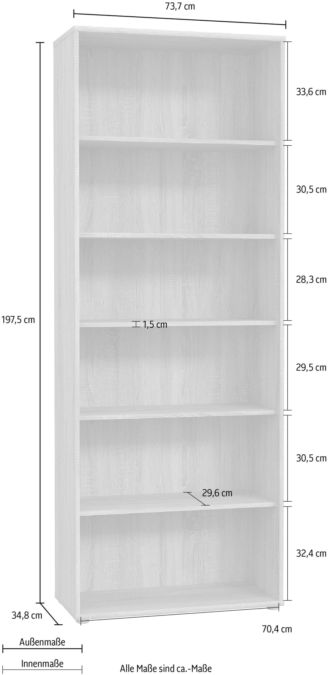 FORTE Regal Tempra | Holztöne
