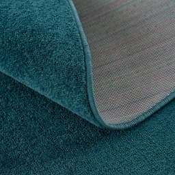 Sanat Teppich Uni | Blau